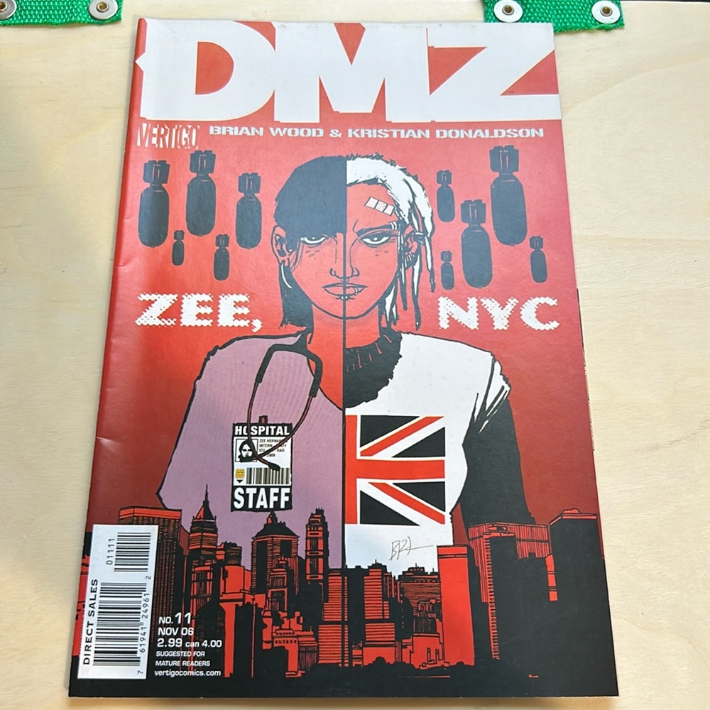 Vertigo Comics #11 Zee, NYC (2006)